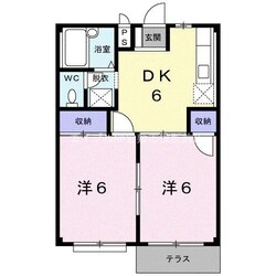 エルディムシャルマンＣの物件間取画像